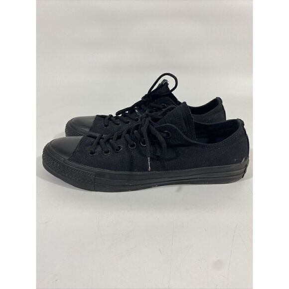 Converse With Lunarlon Triple Black Chuck Taylor All Star Size Mens 8.5 - Picture 4 of 14